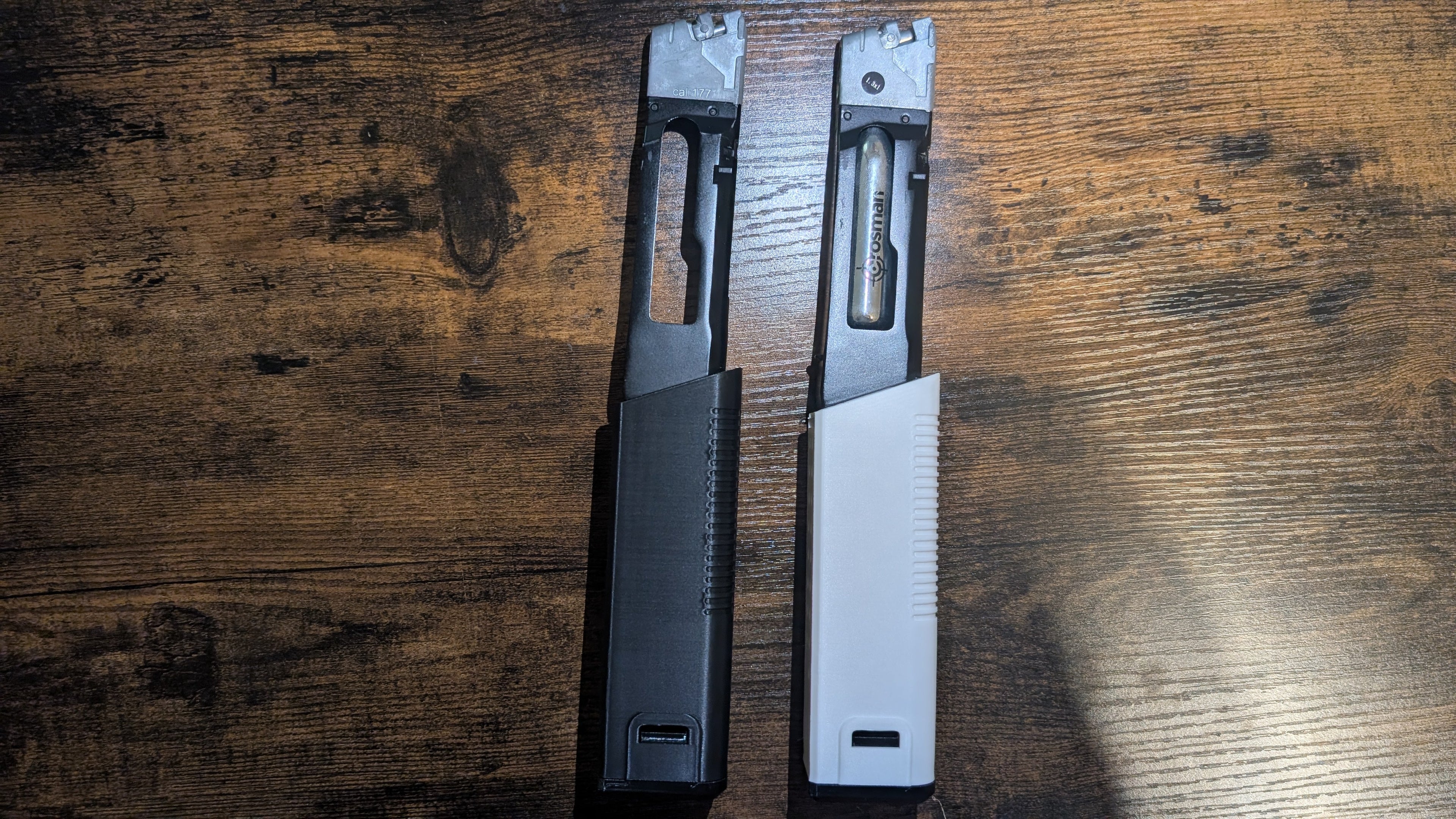 Vec style mag plate for Umarex and Elite force half blowback co2 mags