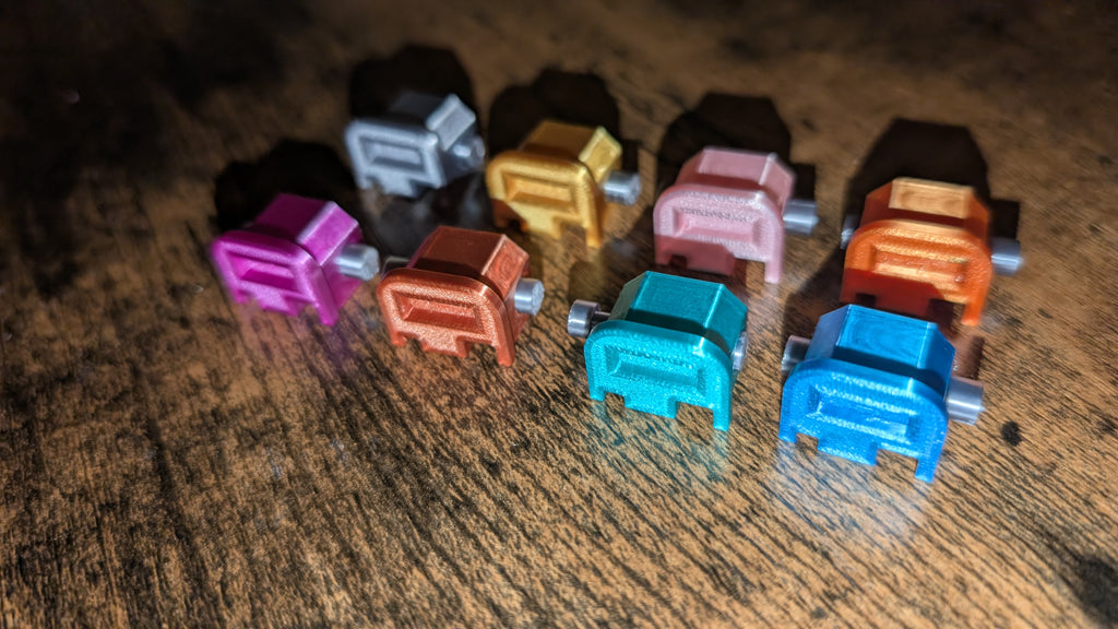 Novelty switch back plate for airsoft glocks