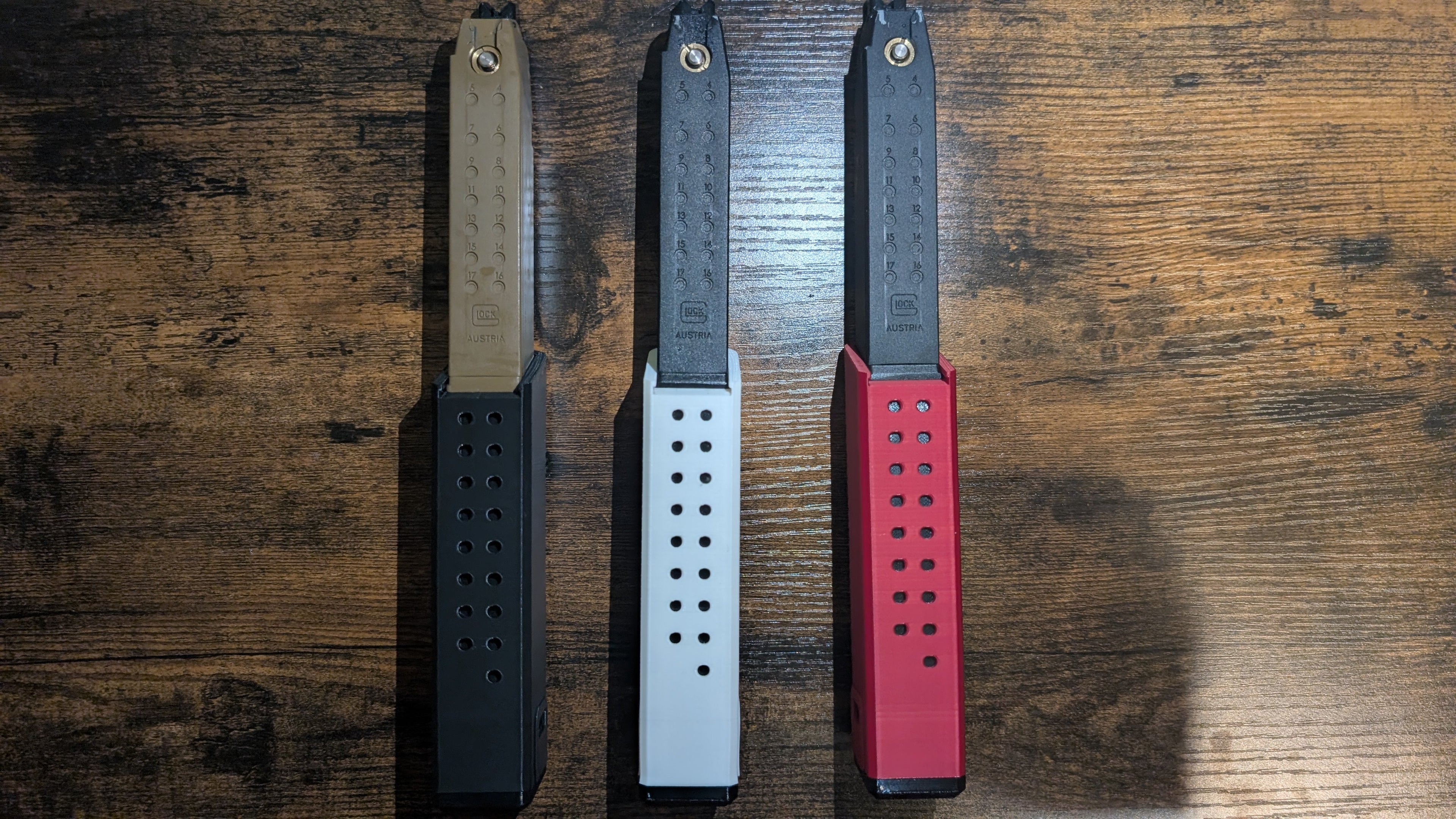Vec style mag plate for Umarex and Elite Force Glock mags