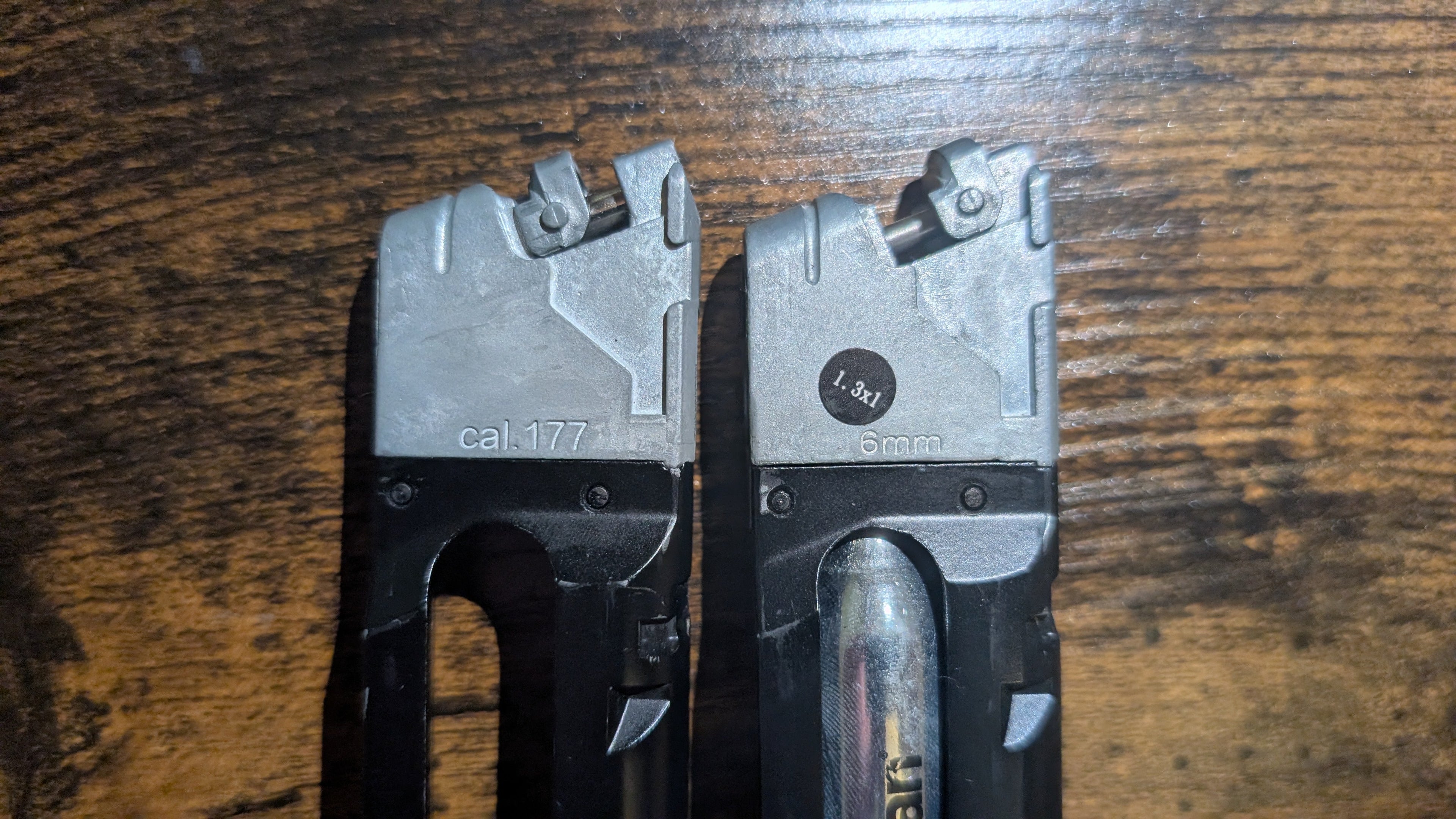 Vec style mag plate for Umarex and Elite force half blowback co2 mags